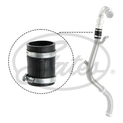 Шланг FORD Focus (05-) вентиляции картерных газов GATES 090664 GATES