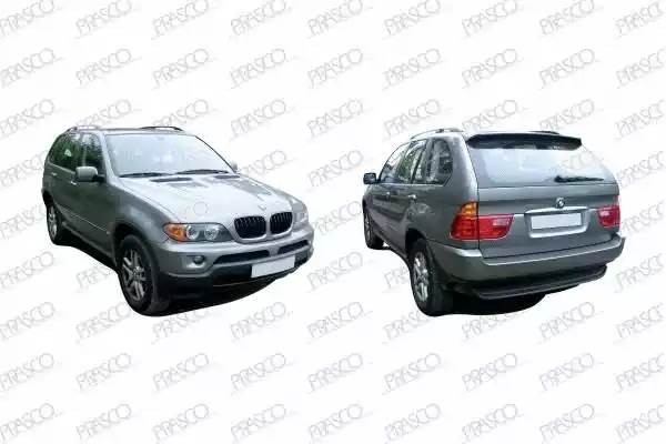 решетка радиатора левая! черная хромированная\ BMW E53 3.0-4.4i/3.0D 00-06 BM8202004 PRASCO GROUP
