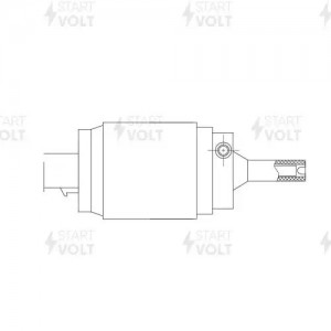 Насос КАМАЗ-ЕВРО-4 бачка омывателя 7л (рестайлинг) STARTVOLT SWP 0747 START VOLT