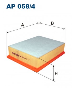 Фильтр воздушный PEUGEOT 307 (2.0) CITROEN C4 (2.0) FILTRON AP0584 FILTRON