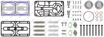РМК компрессора РМК. Прокладки, заглушки, клапаны, пластины, уплотнительные коль RK.01.561.01 YUMAK