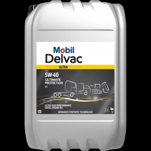 Масло мотор. (Delvac 1 ESP) Delvac Ultra 5W40 Ultimate Protection V1 (20L) синт. 157408 MOBIL