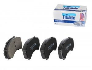 Колодки перед. дисковые  Pajero III  IV  Sport  Grandis  Outlander XL II V1188 V1188 FINWHALE