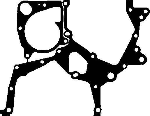 прокладка крышки ГРМ!\ BMW E46/E60/E81/E90 2.0-3.0 M47/M57 01> 131.653 ELRING