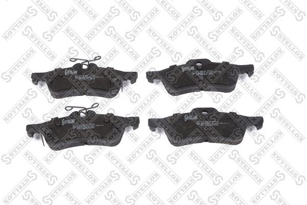 колодки дисковые з.! с антискр. пл.\ Toyota Yaris 1.0VVT-i/1.3VVT-i/D-4D 06> 873-002B-SX STELLOX