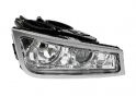 Фара противотуманная правая с дальним светом  [черная окантовка,хромированная] 773-2017R-UE2 DEPO