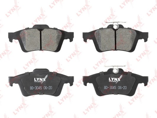 колодки дисковые задние!\ Saab 9-3, Opel Vectra, Ford Focus 1.4-3.2 02> BD-3045 LYNXAUTO