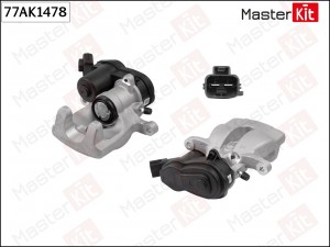 суппорт тормозной задний левый! TRW d.38\ Renault Scenic/Megane 1.4-2.0i/1.5-2.0 77AK1478 MASTER KIT