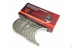 Вкладыши для а/м ГАЗ 402 дв. (коренные) 0,00 "ЗМЗ-Дайдо" (10 шт.) 24-1000102-01 DAIDO METAL RUSSIA