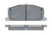 Колодки тормозные дисковые передние SP118 SCT