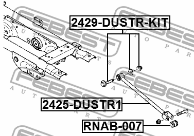 RENAULT DUSTER (2012>) 2429-DUSTR-KIT FEBEST