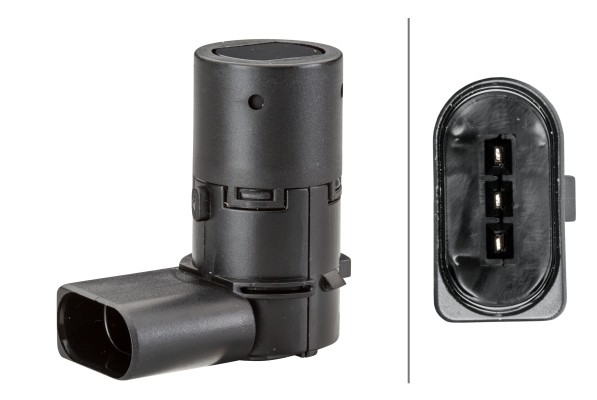 датчик парковки!\ Audi A6/A8 97>, Skoda Octavia 04>, VW Polo/Transporter V 01> 6PX358141-031 HELLA