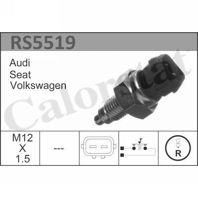 датчик заднего хода! \ VW Golf/T2/T4 1.0-2.5/2.4D/TD 89> RS5519 VERNET