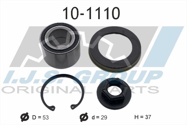 к-кт подшипника ступ. зад!\ Ford Focus all 98> 101110 IJS GROUP