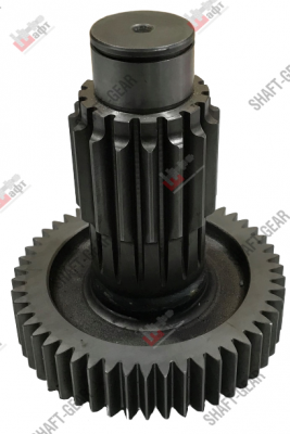 Вал промежуточный демультипликатора (короткий) КПП 9JS200TA (G6499), Урал, КрАЗ 9JS200TA1707051 SHAFT