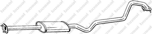 Резонатор NISSAN Almera N16 BOSAL 288-099 BOSAL