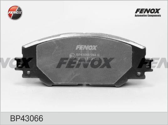 Колодки диск передние Toyota RAV 4 III-IV BP43066 BP43066 FENOX