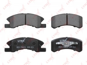 Колодки тормозные дисковые передние BD-7621 LYNXAUTO