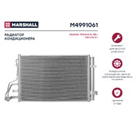Радиатор кондиционера Hyundai Elantra IV 06-  i30 I 07- Kia Cee'd I 07- M4991061 M4991061 MARSHALL