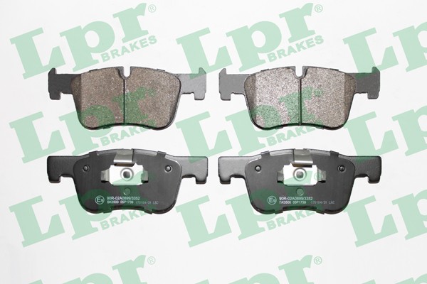 Колодки тормозные дисковые BMW 1 F20/F21 10-/3 F30/F31/F34/F80 11-/4 F32/F33/F82 05P1739 LPR