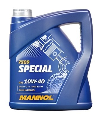 Масло моторное MANNOL 7509 Special 10W-40 SN/CD A3/B4 полусинтетическое 4 л MN7509-4 MANNOL