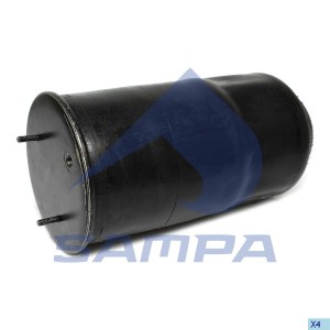 Пневморессора SCHMITZ (без стакана) (2 шп., 1 отв. штуц.) SAMPA SP55928501 SAMPA