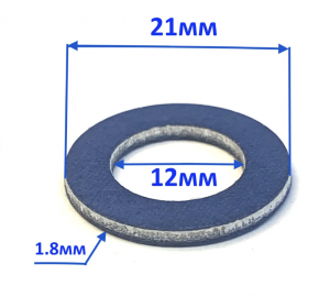 Прокладка сливной пробки TOYOTA 90080-43037 90080-43037 TOYOTA