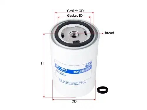 фильтр топливный !\RVI Premium, Midlum, Kerax SFF7855 SURE FILTER