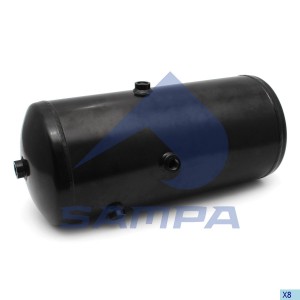 Ресивер воздушный   o246x617|M22x1,5 | Capacity:25 lt   DAF # 1616333 05500027 SAMPA