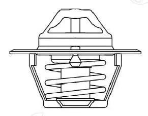 Термостат для а/м Renault Kaptur (16-)/Arkana (19-) 1.6i [H4M] (термоэл.) (82°С) LT 0980 LUZAR