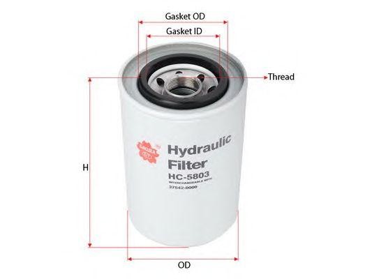 ФИЛЬТР ГИДРАВЛ. SAKURA HC5803 HC5803 SAKURA