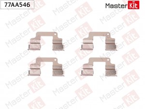 Комплект установочный тормозных колодок Land Rover FREELANDER 2 (L359) 2006 - 20 77AA546 MASTER KIT