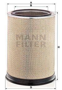 Фильтр воздушный C453265/2 x Mann-Filter C 45 3265-2 X MANN FILTER