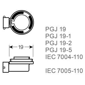 Лампа галогенная Н11 12V 55W "Маяк" Original Pro (PGJ19-2) 02110 MAYAK