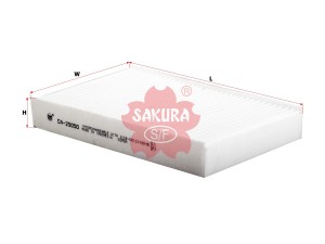 Фильтр салонный  LADA GRANTA VU 1,6 2011 -   LADA 1118 KALINA SEDAN 1,6 2010 -   CA-25050 SAKURA