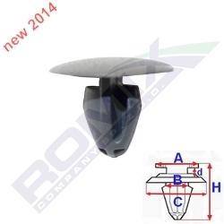 клипса!\ Nissan Almera N15 (95-00) C60689 ROMIX