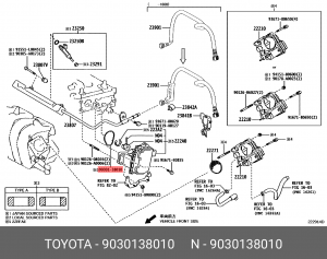 TOYOTA 90301-38010 TOYOTA