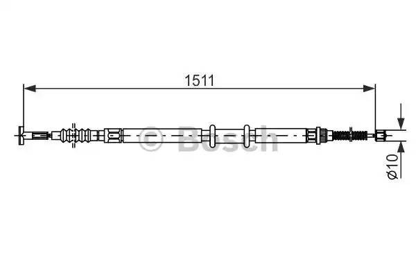 FIAT ALBEA 2003> 1 987 477 968 BOSCH