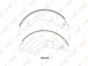 Колодки тормозные барабанные задние BS-3006 LYNXAUTO