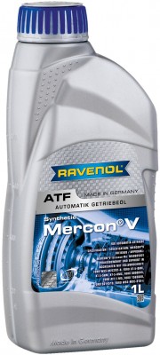 Масло трансмиссионное ATF MERCON- V п/синт.1л RAVENOL 1212101-001 RAVENOL