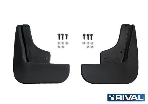 брызговики задние! термоэластопласт\ Toyota Camry XV70 седан 18> 25701004 RIVAL