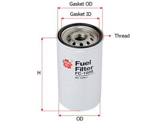 Фильтр топливный Sakura FC-1008 FC1008 SAKURA