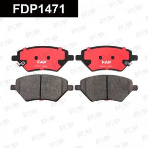 FDP1471 колодки тормозные передние!\ Chery Tiggo 7 FDP1471 FAP