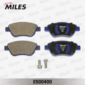 Колодки тормозные передние (Смесь CERAMIC серия PRO) FIAT ALBEA 01-09 (TRW GDB15 E500400 MILES
