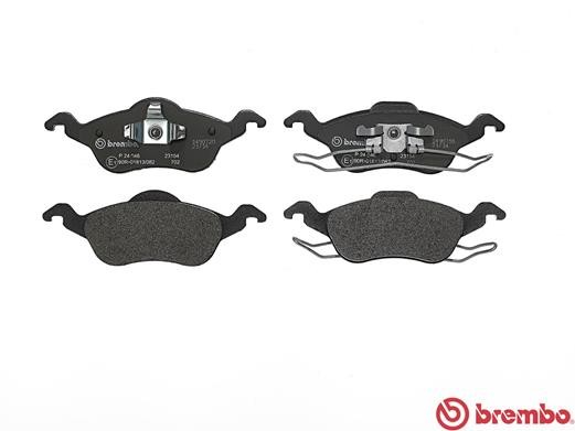 P24046 691 00=FDB1318=571967B !колодки дисковые п.\ Ford Focus 1.4i-2.0i/1.8TDi  P24046 BREMBO