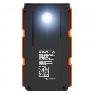 Аккумулятор пусковой 7200мАч (26,6Втч), 400А, 14.8V, умные провода, пуск ДВС 2.4 AEAB005 AIRLINE