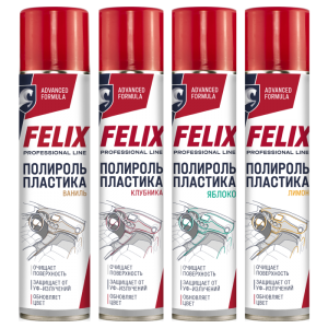 Полироль панели "FELIX" (400 мл) (аэрозоль) (ваниль) 411040132 FELIX