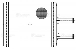 Радиатор отопителя для а/м Kia Sportage I (93-) LRh0812 LRH0812 LUZAR