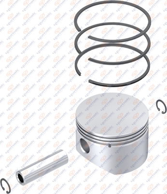 Поршнекомплект компрессора D=86.00 mm   2VNT РМК. Поршень RK01272 YUMAK
