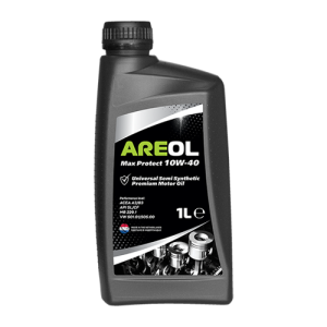 AREOL Max Protect 10W40 (1L) масло моторн.! полусинтACEA A3/B4,API SL/CF,MB 229. 10W40AR002 AREOL